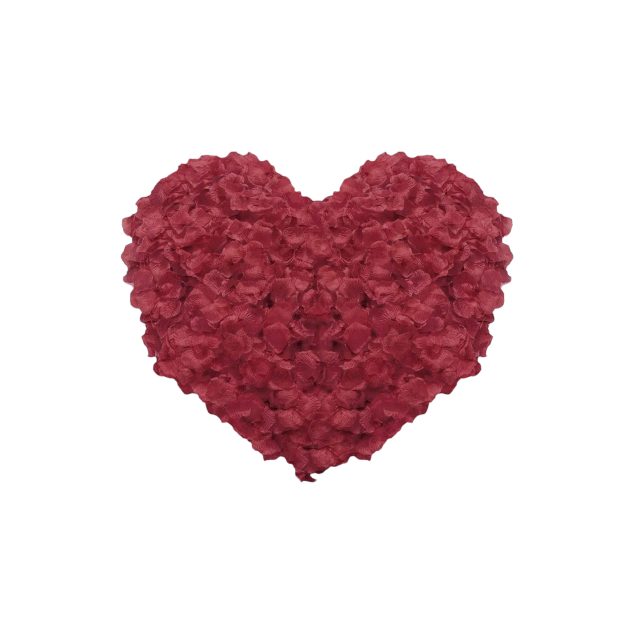 Flower Petals Rose Burgundy 150pcs