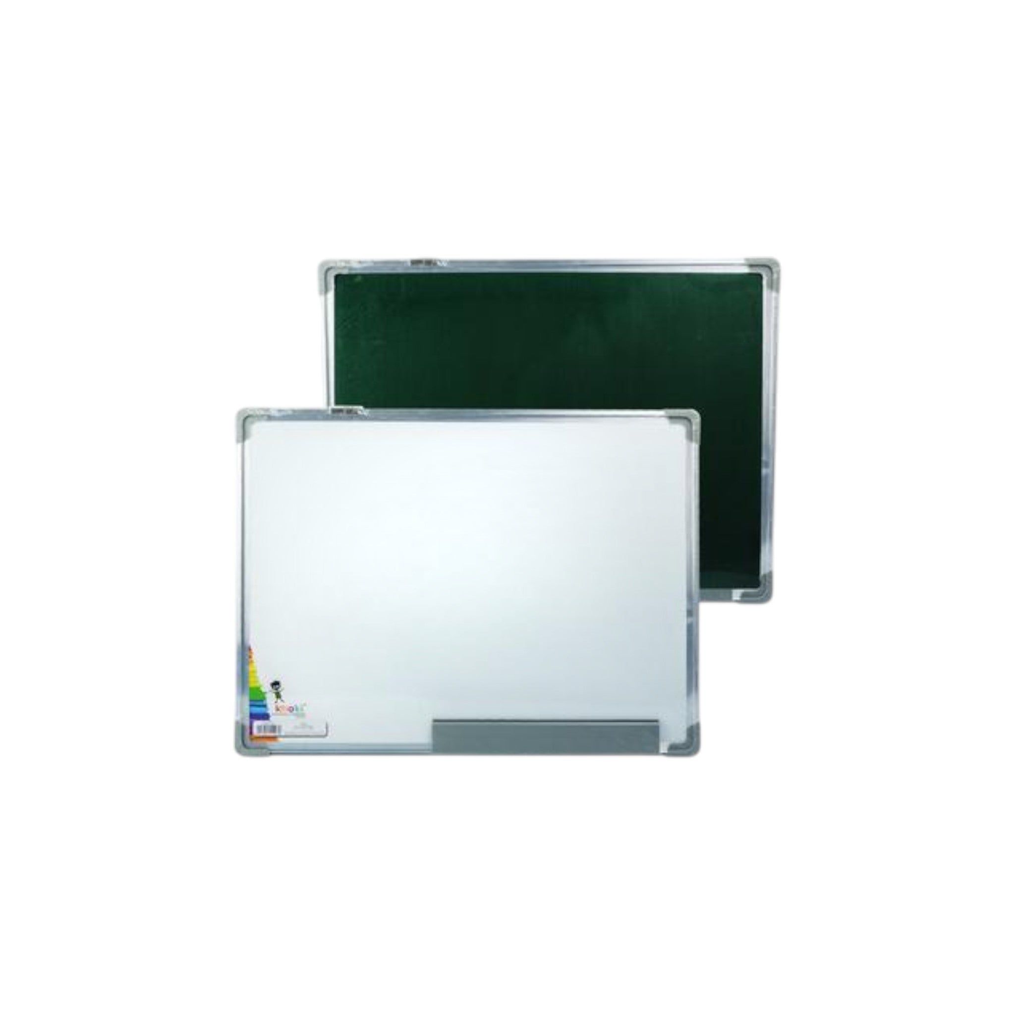 Double Sided Dry Wipe/Chalk Board 90x60cm