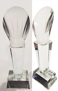 Glass Trophy Crown 27cm DL-005