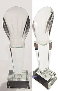 Glass Trophy Crown 29cm DL-005