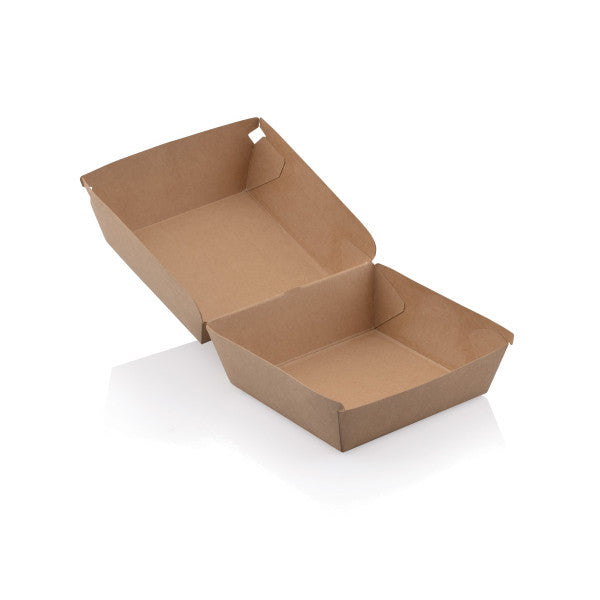 Kraft Burger Clamshell Box 105mm 5pack