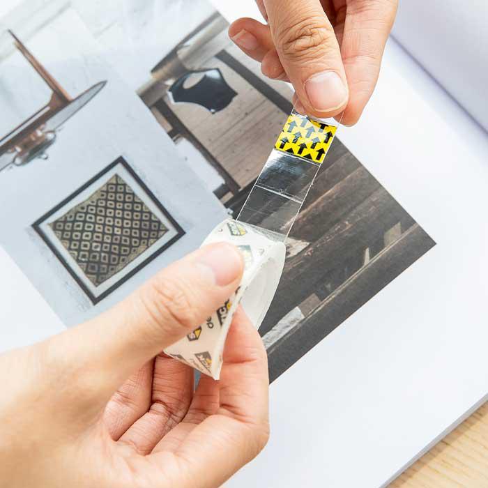 Deli Clear Office Tape 18mm x18m Tube of 8 Rolls E30064