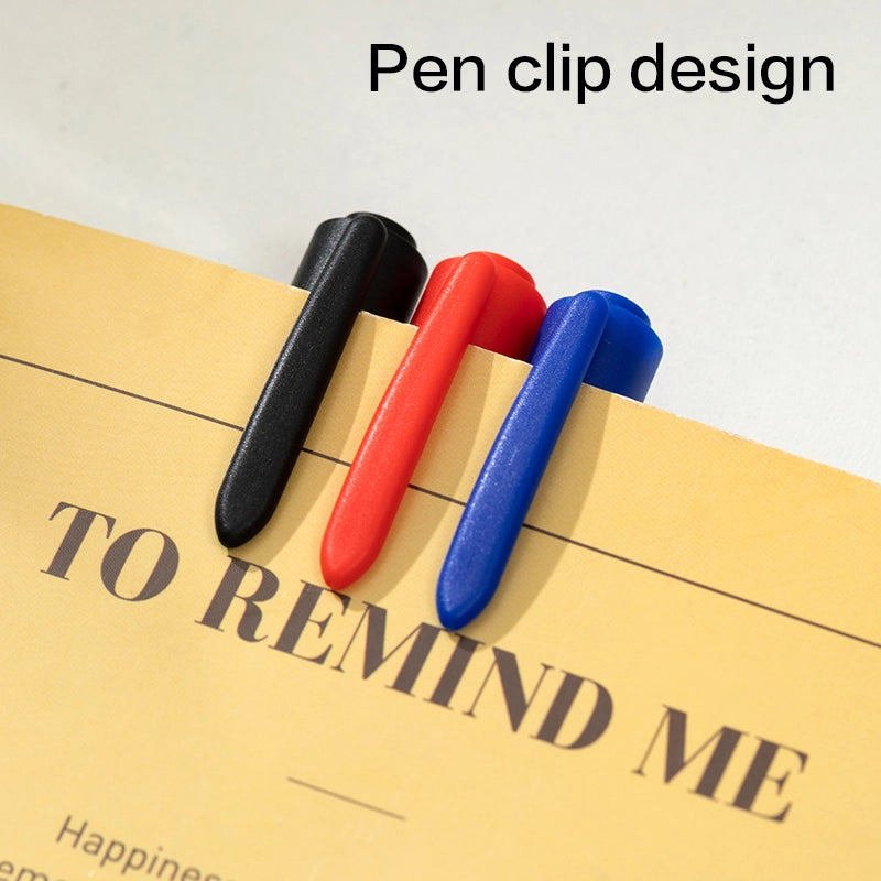 Deli Permenant Marker Dual Tip 0.5mm & 1.0mm Red-Blue-Black Blister Card EU201-MT 3pc