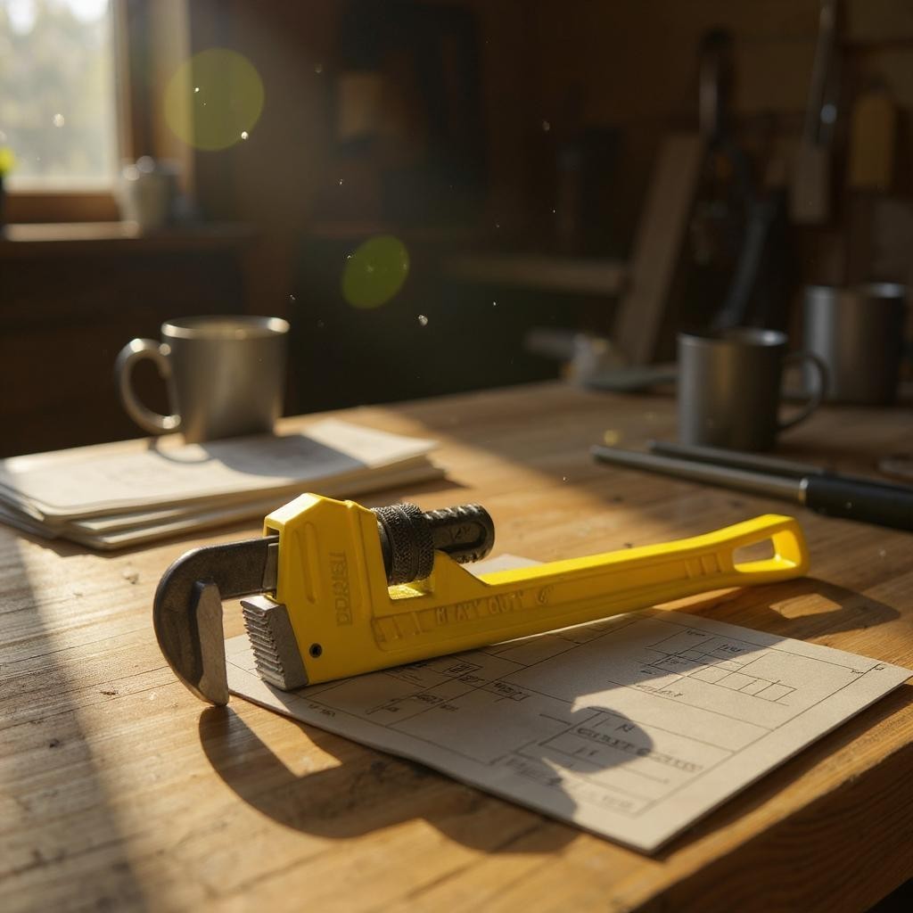 Boston Pipe Wrench 32cm 4438