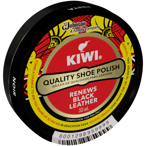 Kiwi Shoes Polish Black 50ml