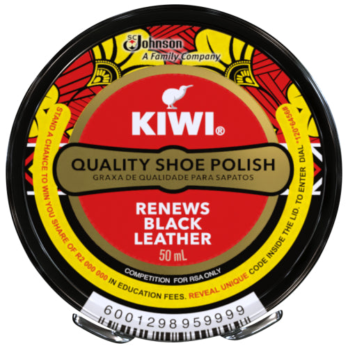 Kiwi Shoes Polish Black 50ml