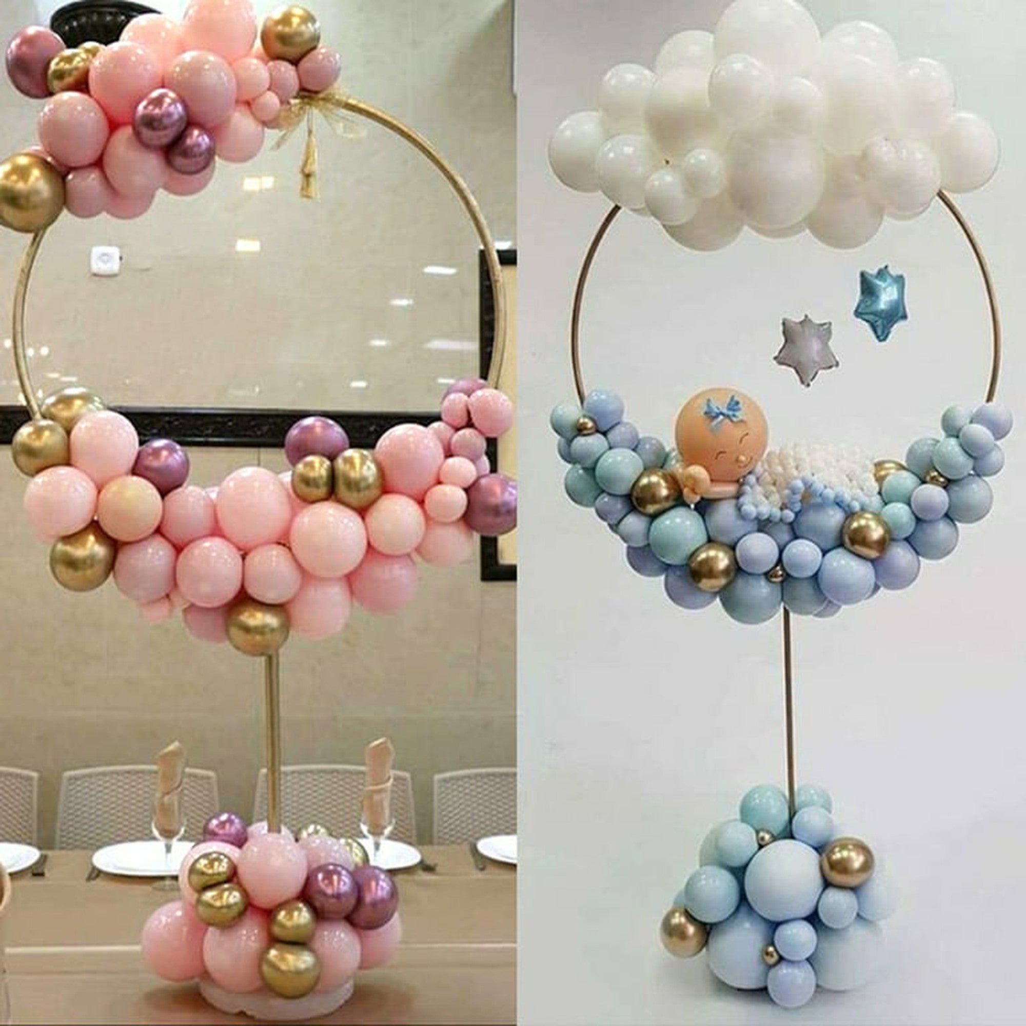 Balloon Arch Holder Garland Colum Stand 69x163cm