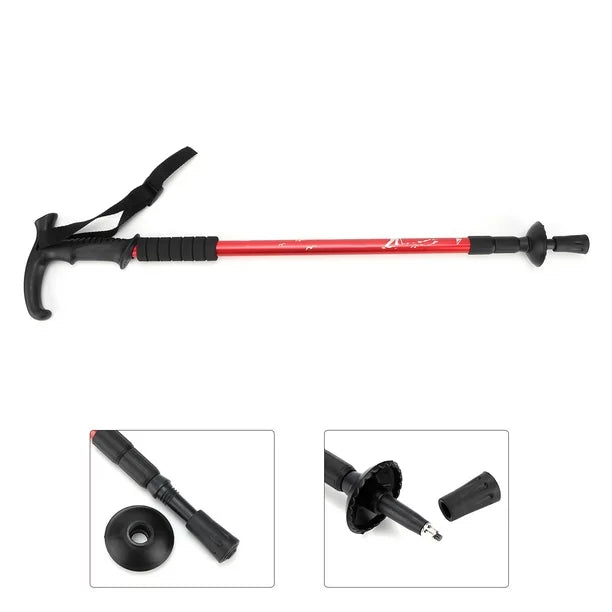 Aluminum Trekking Pole Walking Stick 135cm