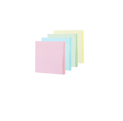 Deli Sticky Notes 76x76mm 100Sheets Assorted