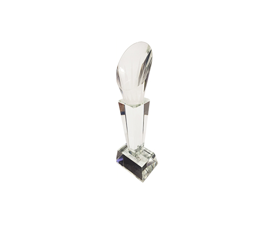 Glass Trophy Crown 27cm DL-005