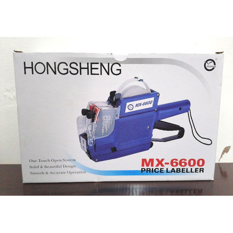 Price Tag Labeler Gun Double Line Hongsheng MX-6600