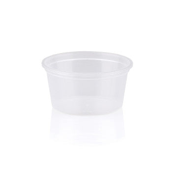 70ml Disposable Sauce Container Tub with Lid 10pack