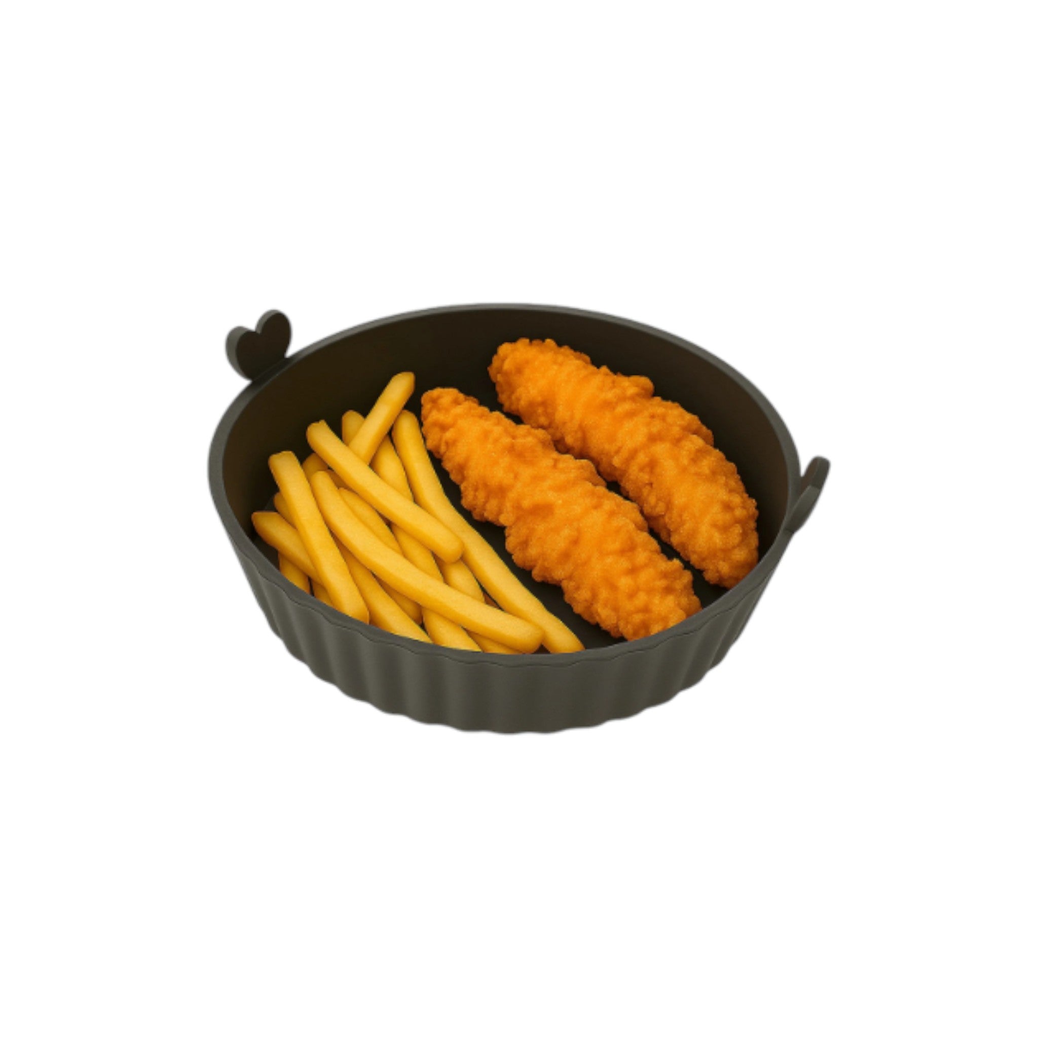 Regent Round Airfryer Black Silicone Basket 160mm