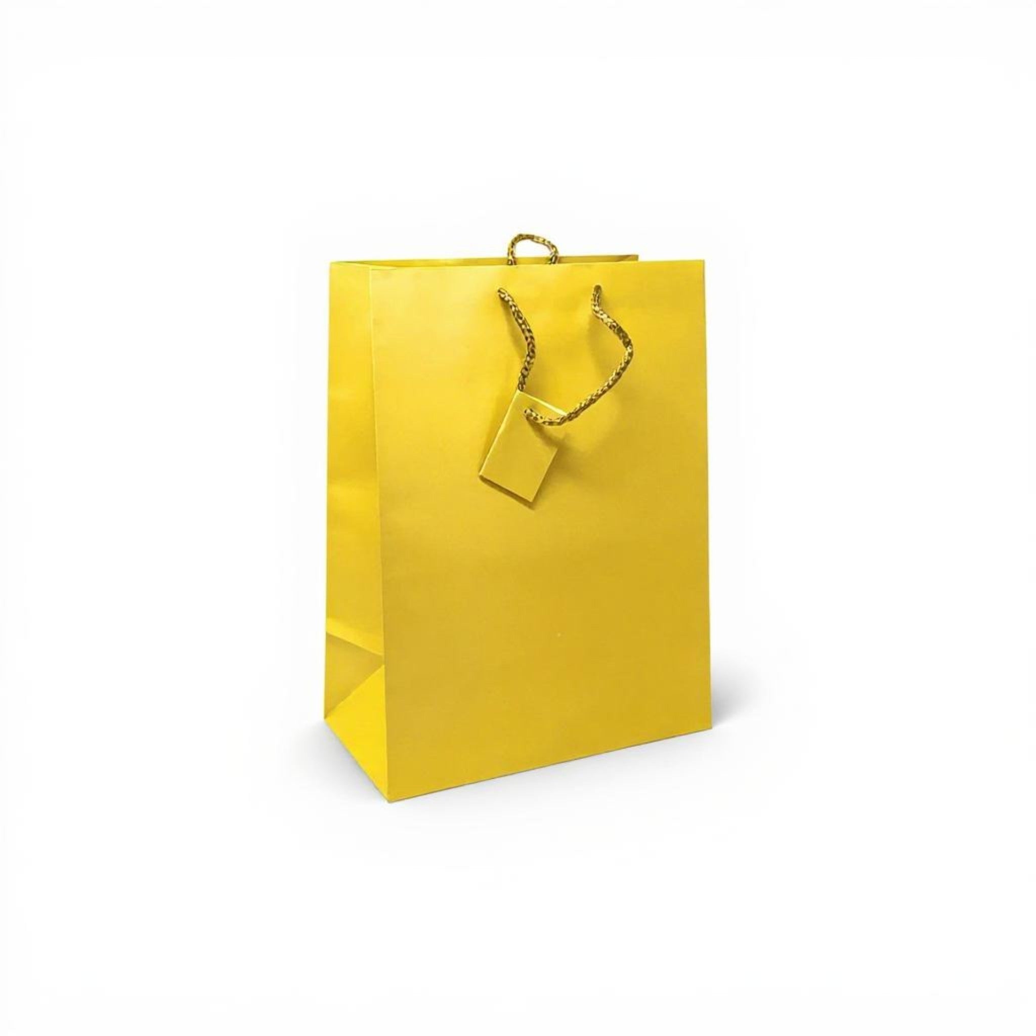 Gift Bag Yellow 33x45x10cm