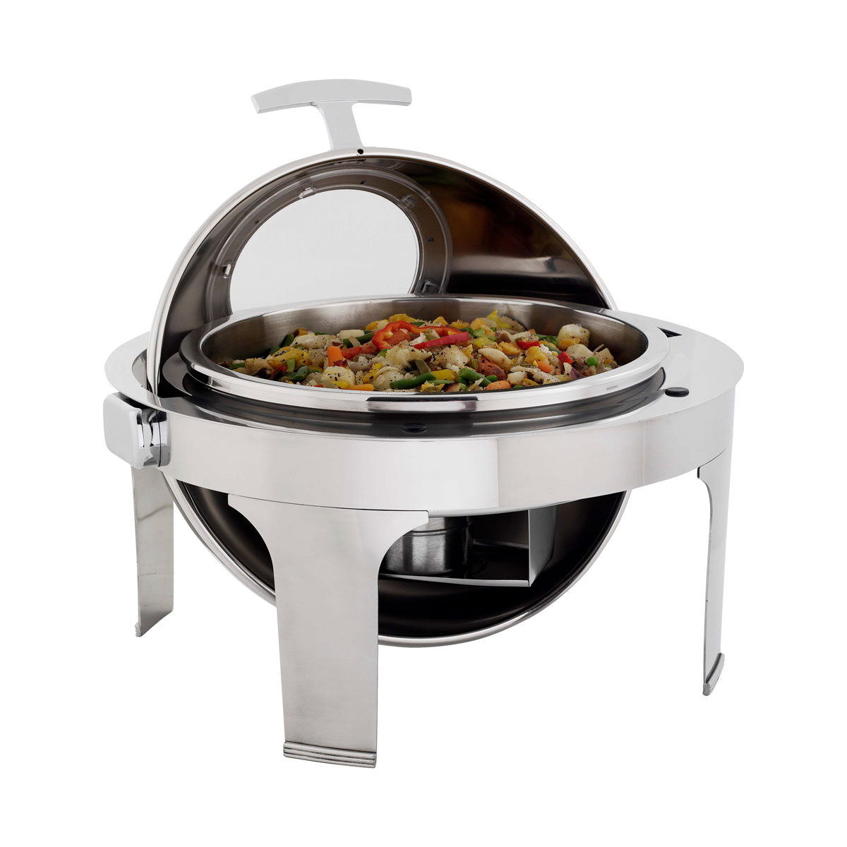Chafing Dish Round With Window Lid - Baine Marie HV136