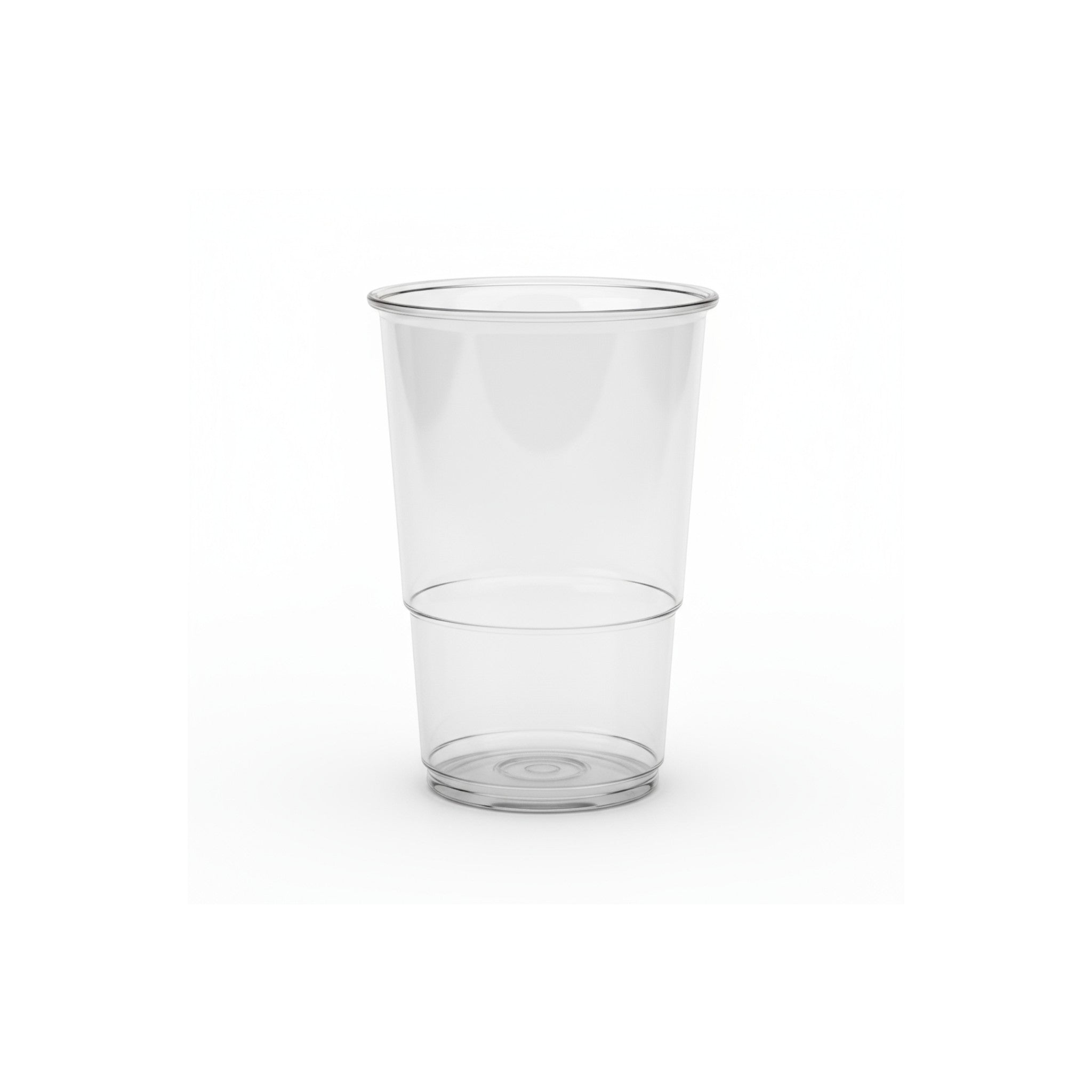 500ml Milla Plastic Cup Clear 10pack