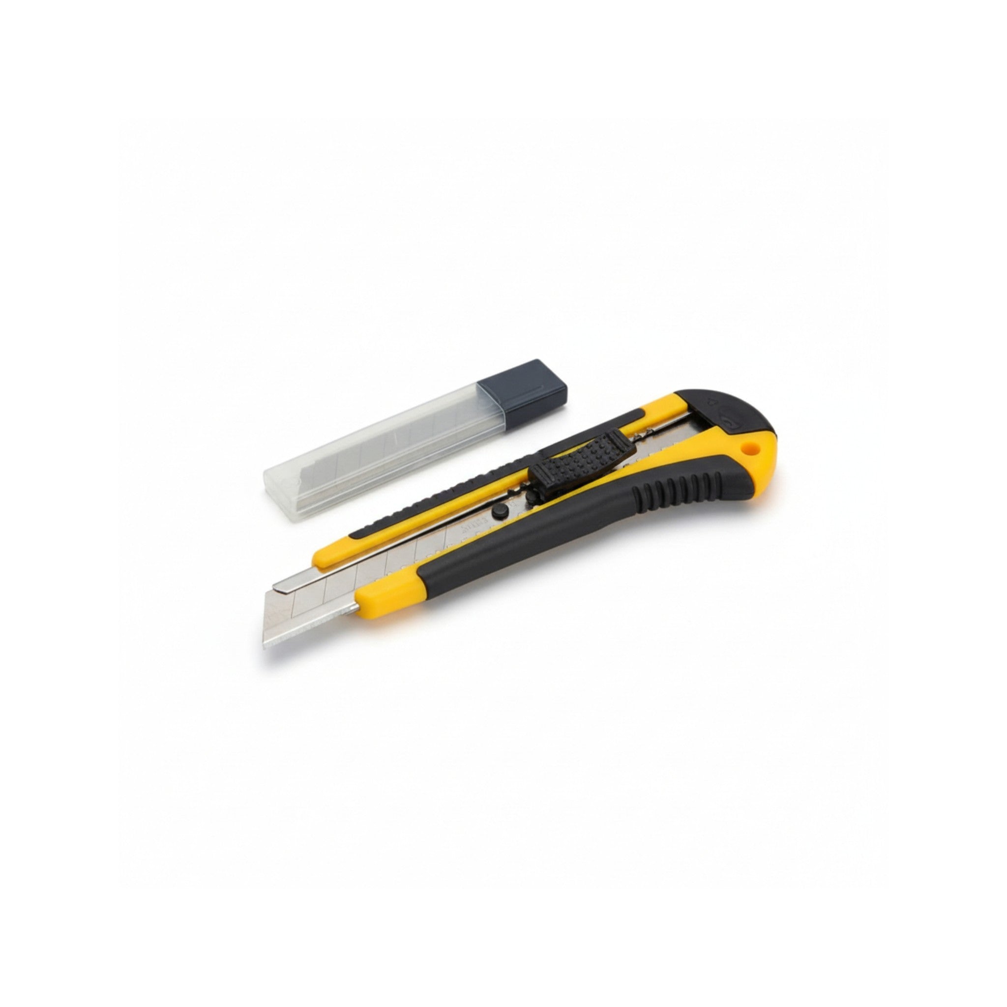 Box Cutter Knife with Snap-Off Blade & Non-Slip Grip