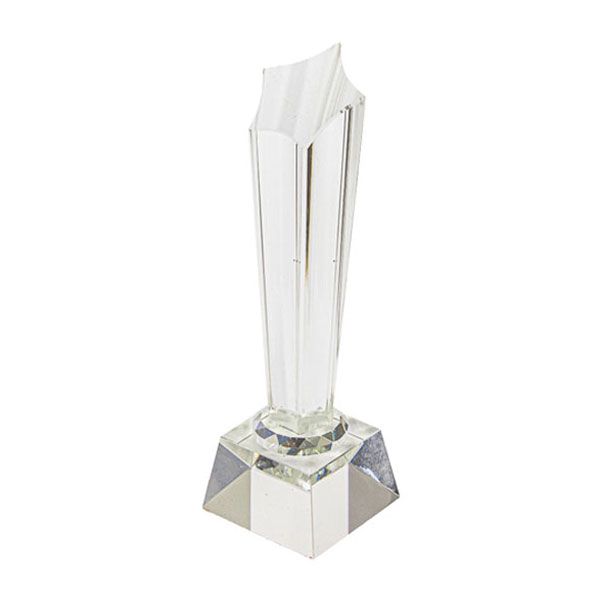 Glass Trophy Star 25cm DL-004