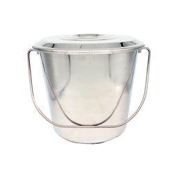 20L Stainless Steel Bucket With Lid
