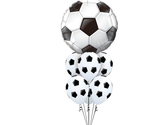 Kids Party Soccer Balloon Bouquet 7pcs