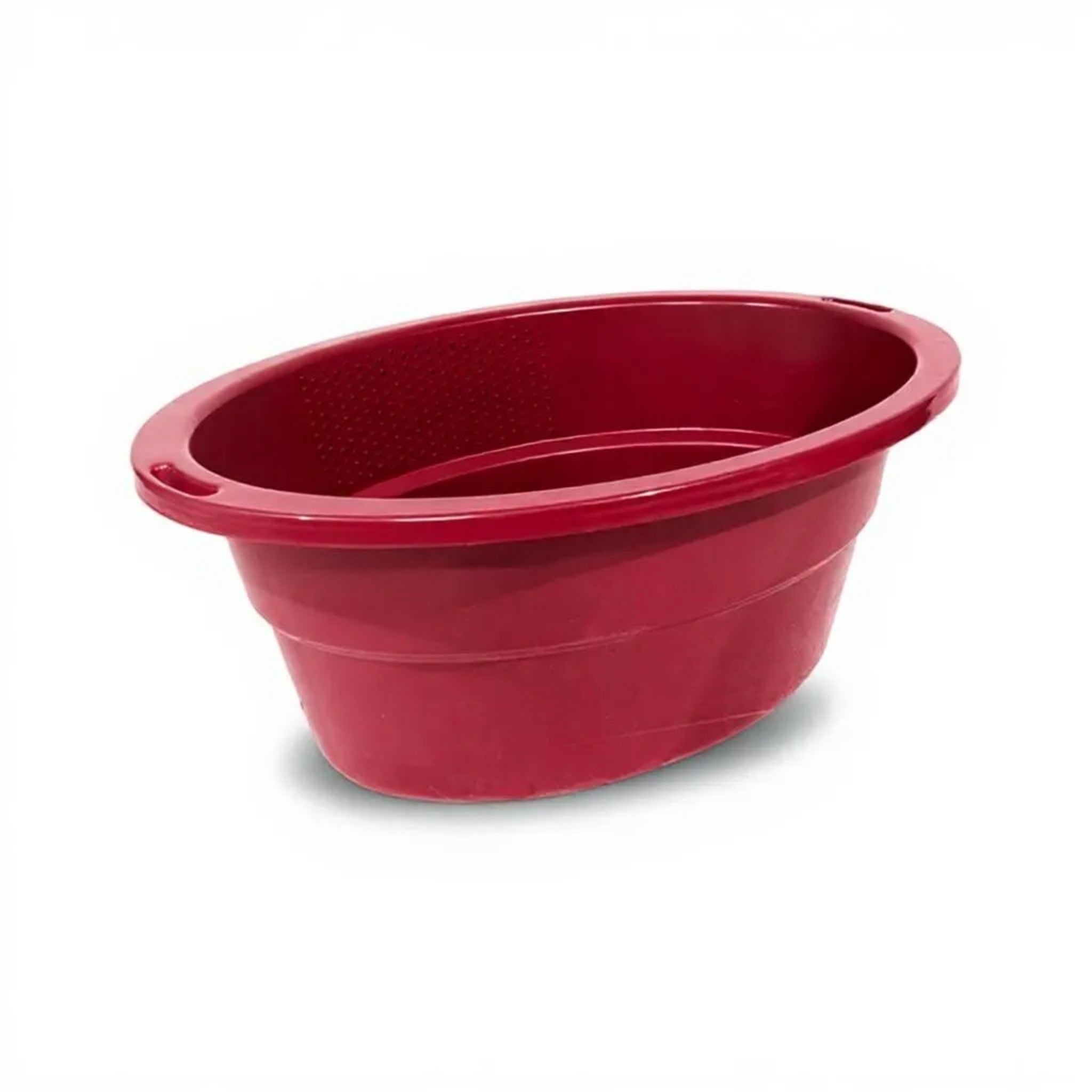 130L Plastic Oval Bath Tub Basin with Handle