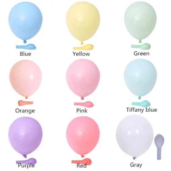 Macroon Latex Balloon Colour