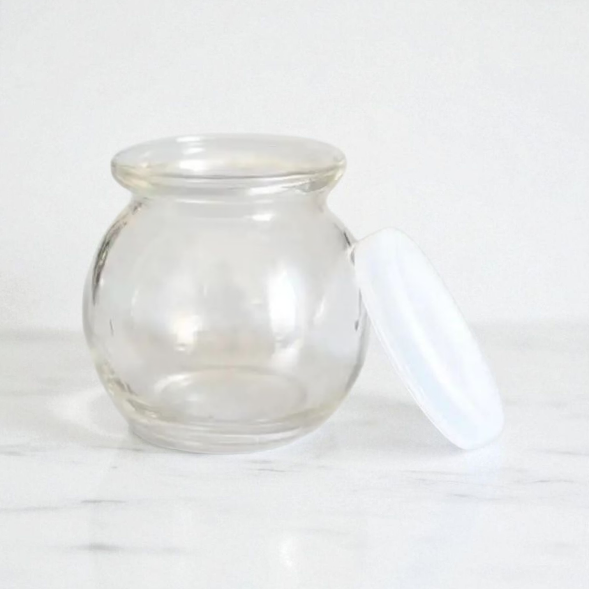 Glass Honey Jar