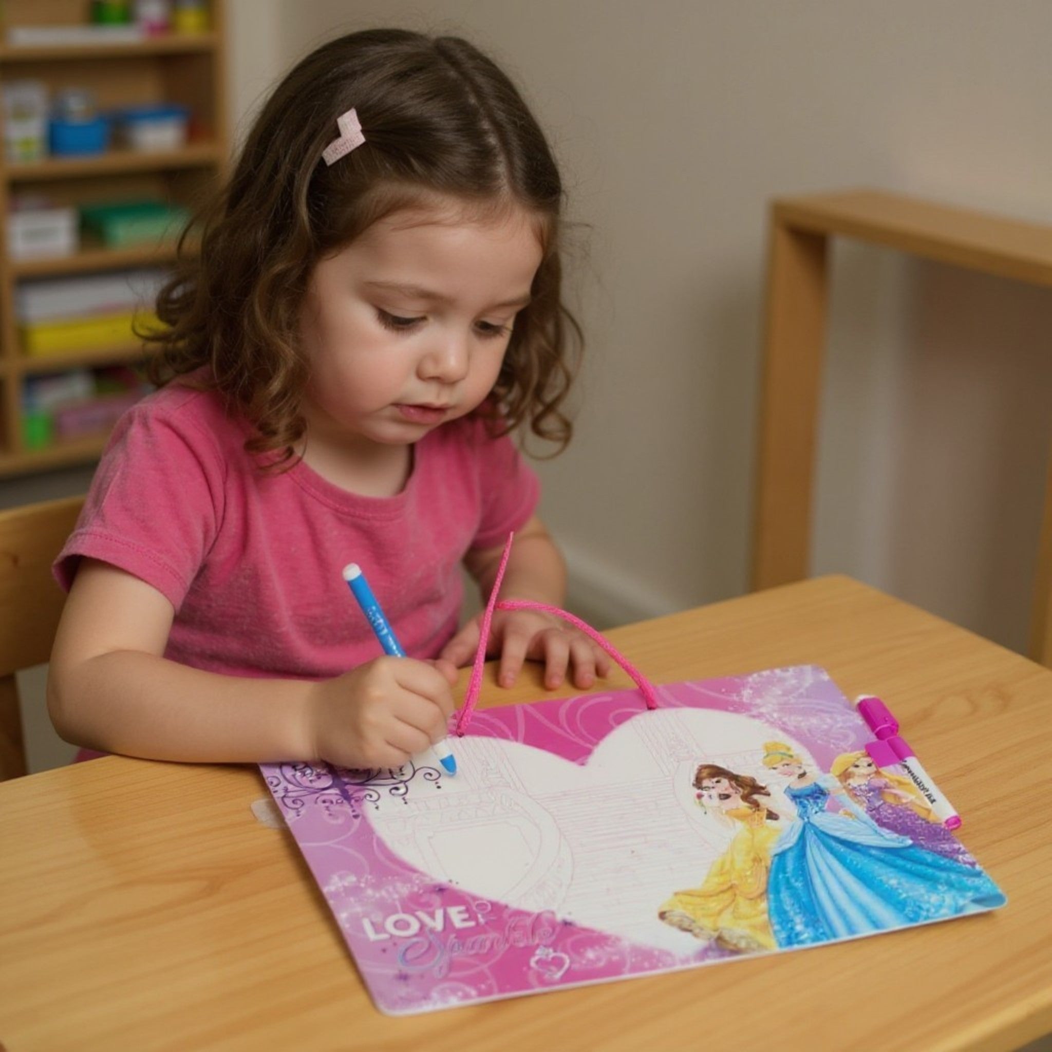 Heart Message Board with String Handle 6725