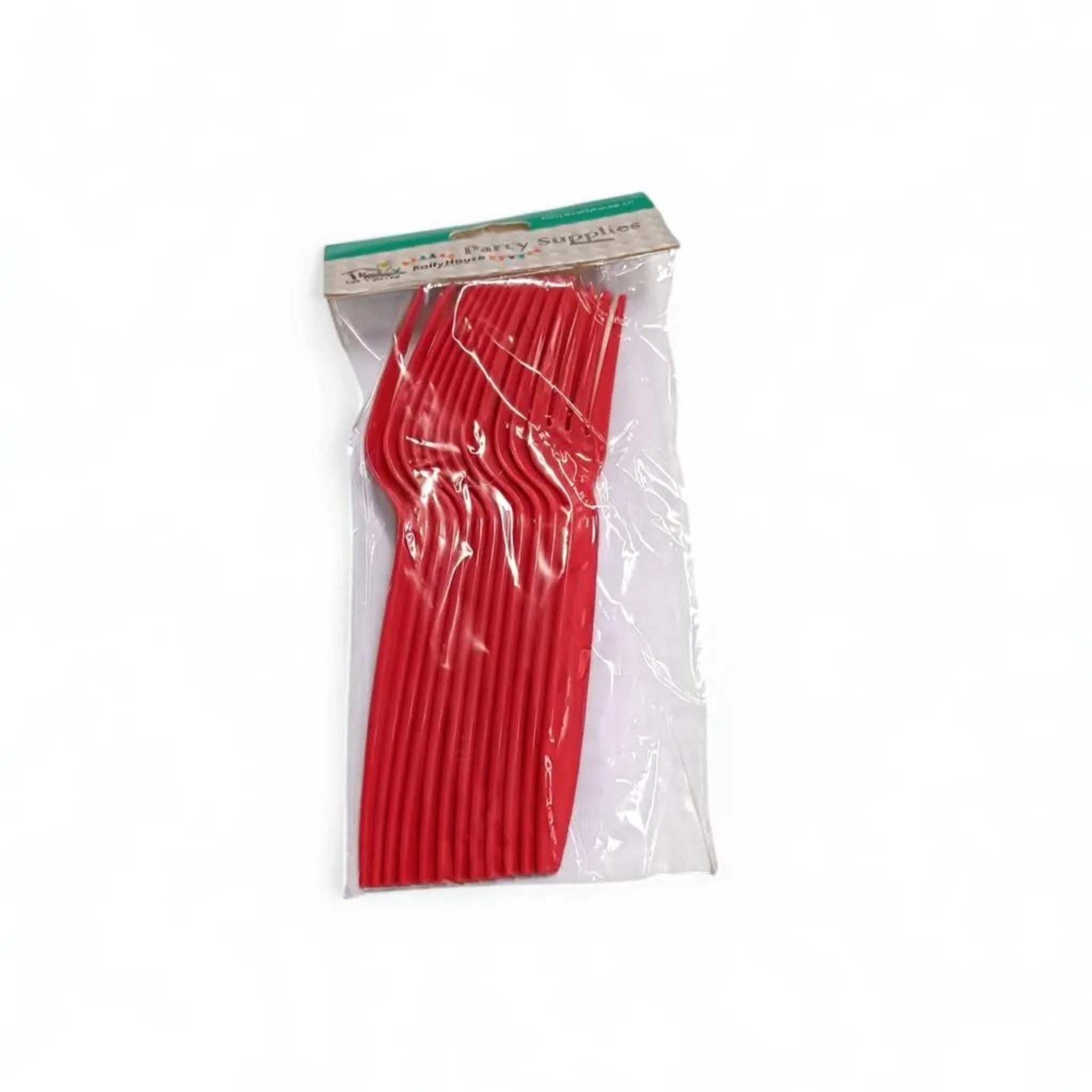 Disposable Plastic Cutlery Forks 15cm 12pack