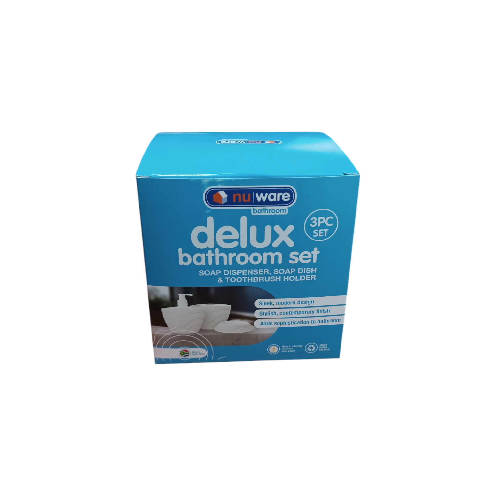Nu Ware Deluxe Bathroom Set 3pc