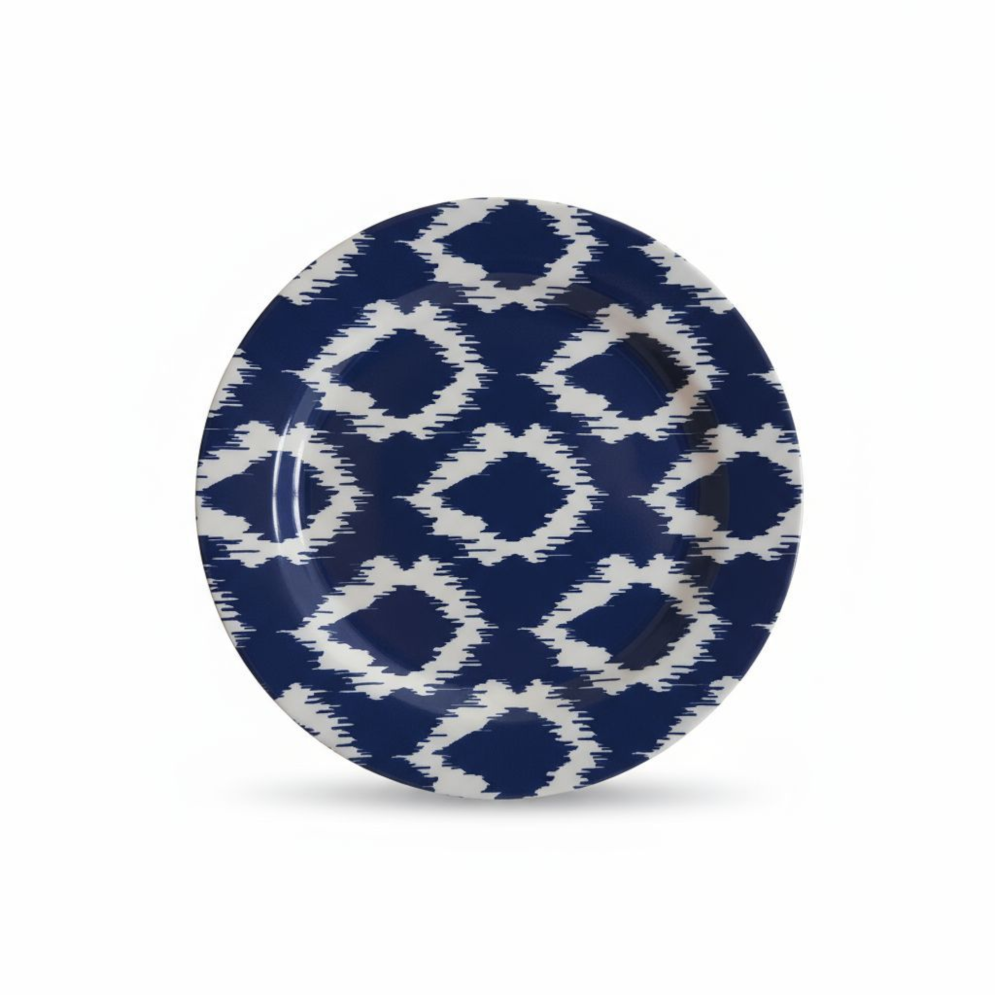 Melamine Side Plate Navy Wild 202mmx17mm