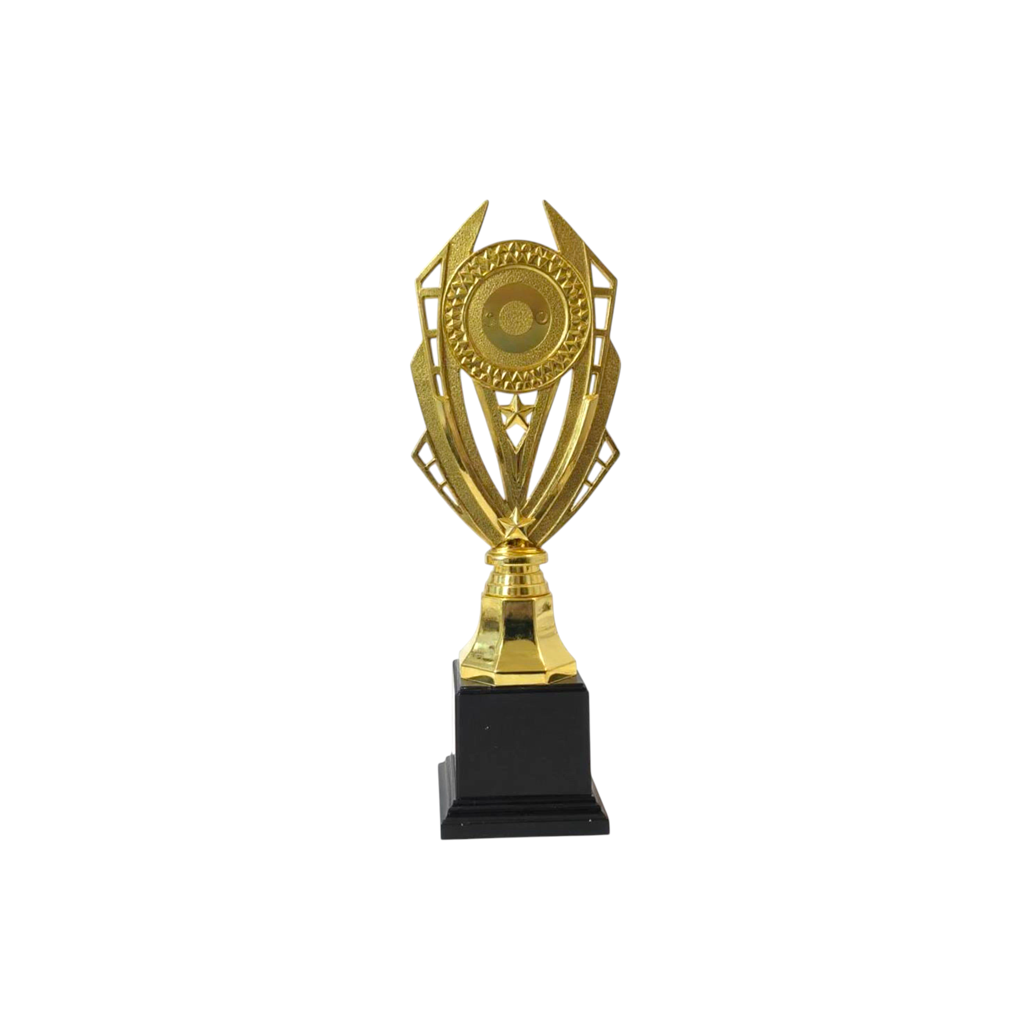 Gold Plastic Olympia Trophy Cup with Black Base 29cm