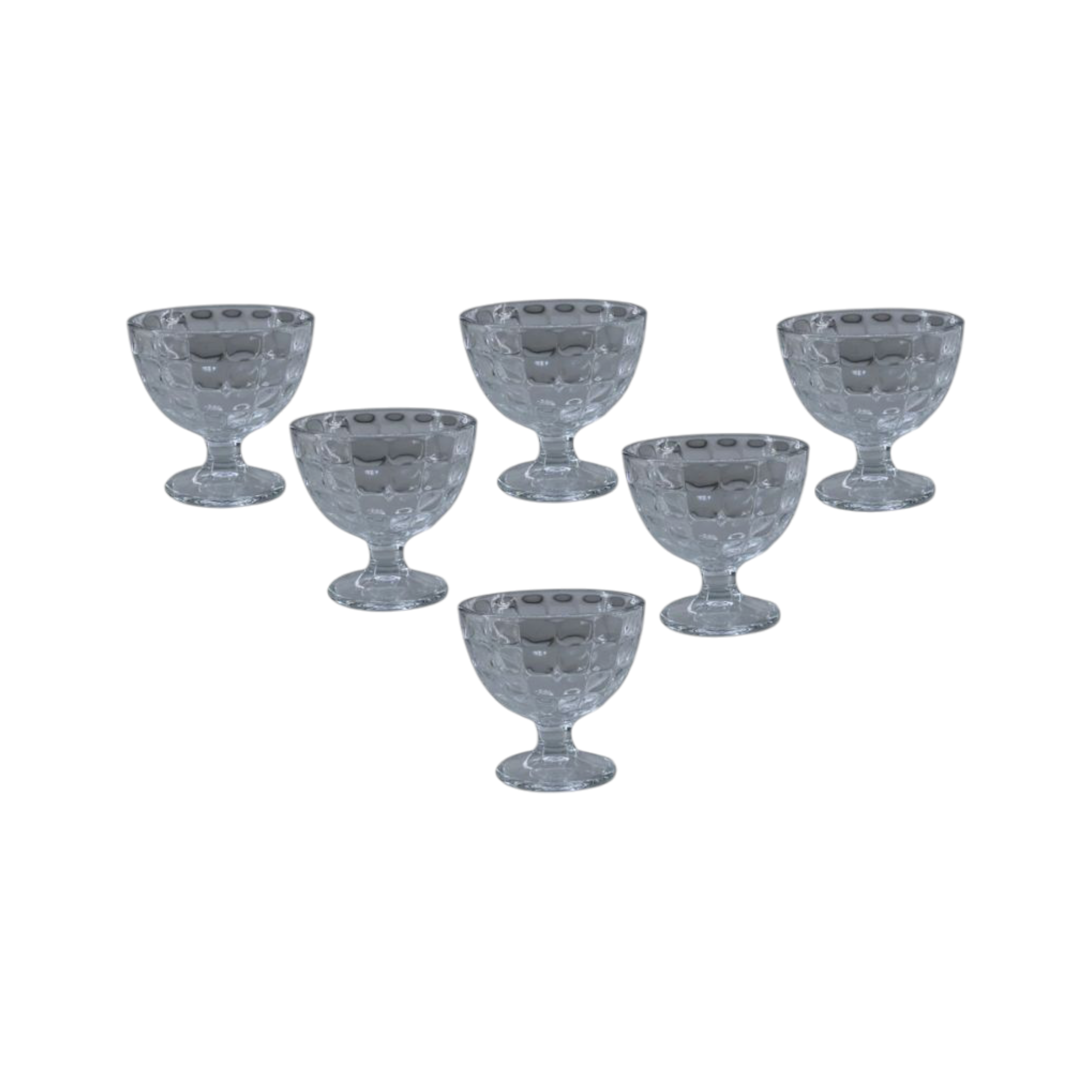 Totally Home Ice Cream Dessert Bowl 6pc Set TH155