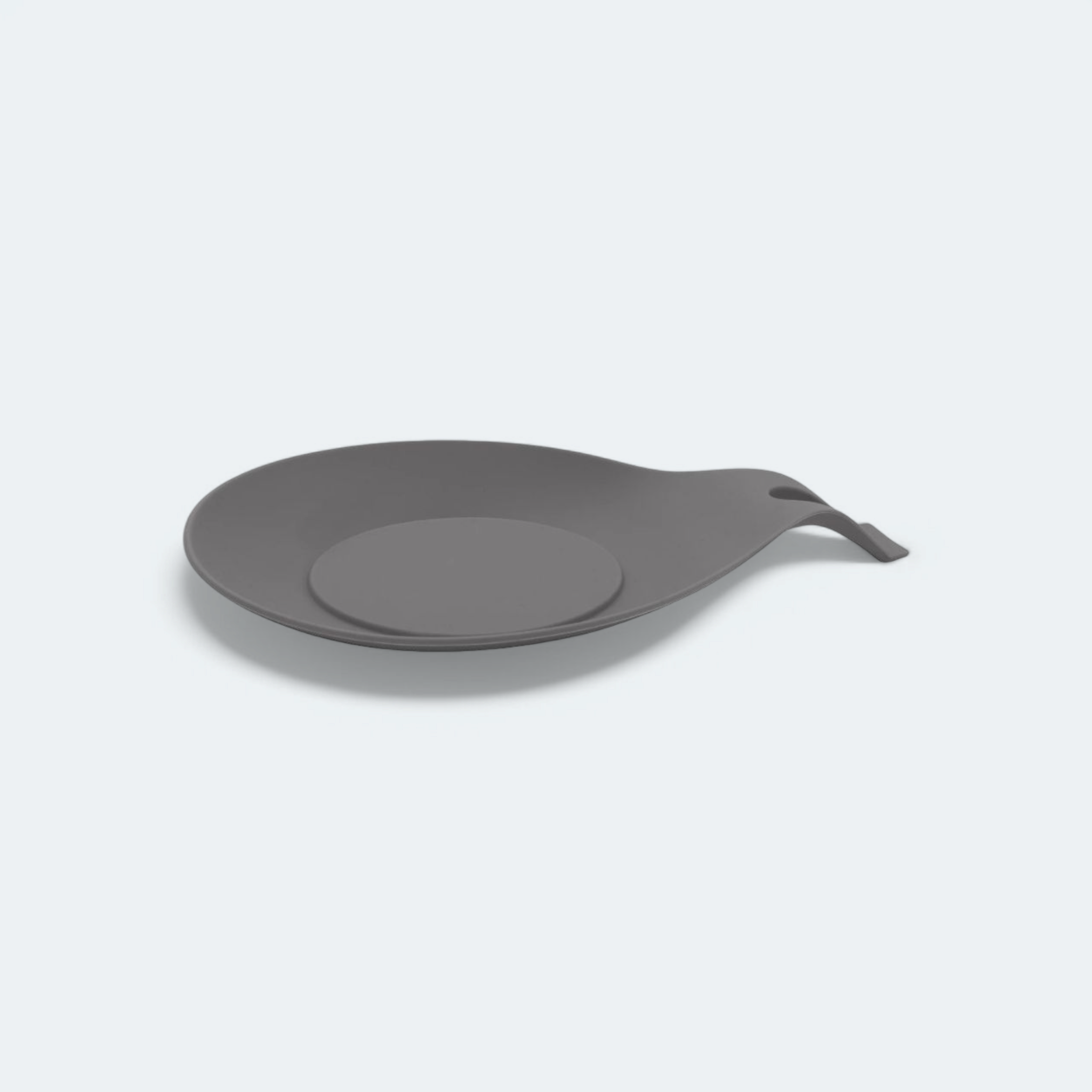 Regent Kitchen Silicone Spoon Rest Grey 200x95x16mm