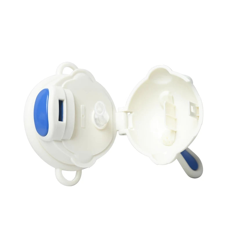 750ml Space Rabbit Cartoon Sports Water Bottle with Anti Drop Straw