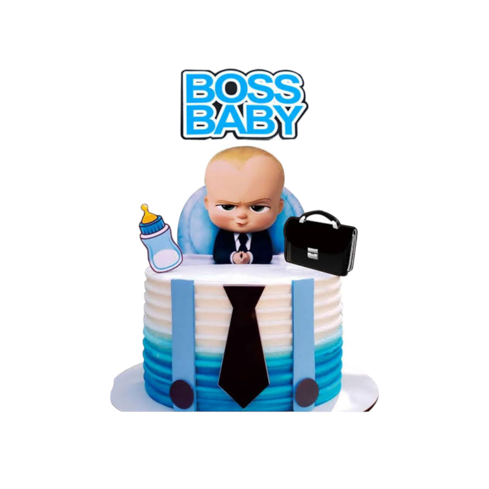 Disney Boss Baby Paper Cake Topper Set 6pack