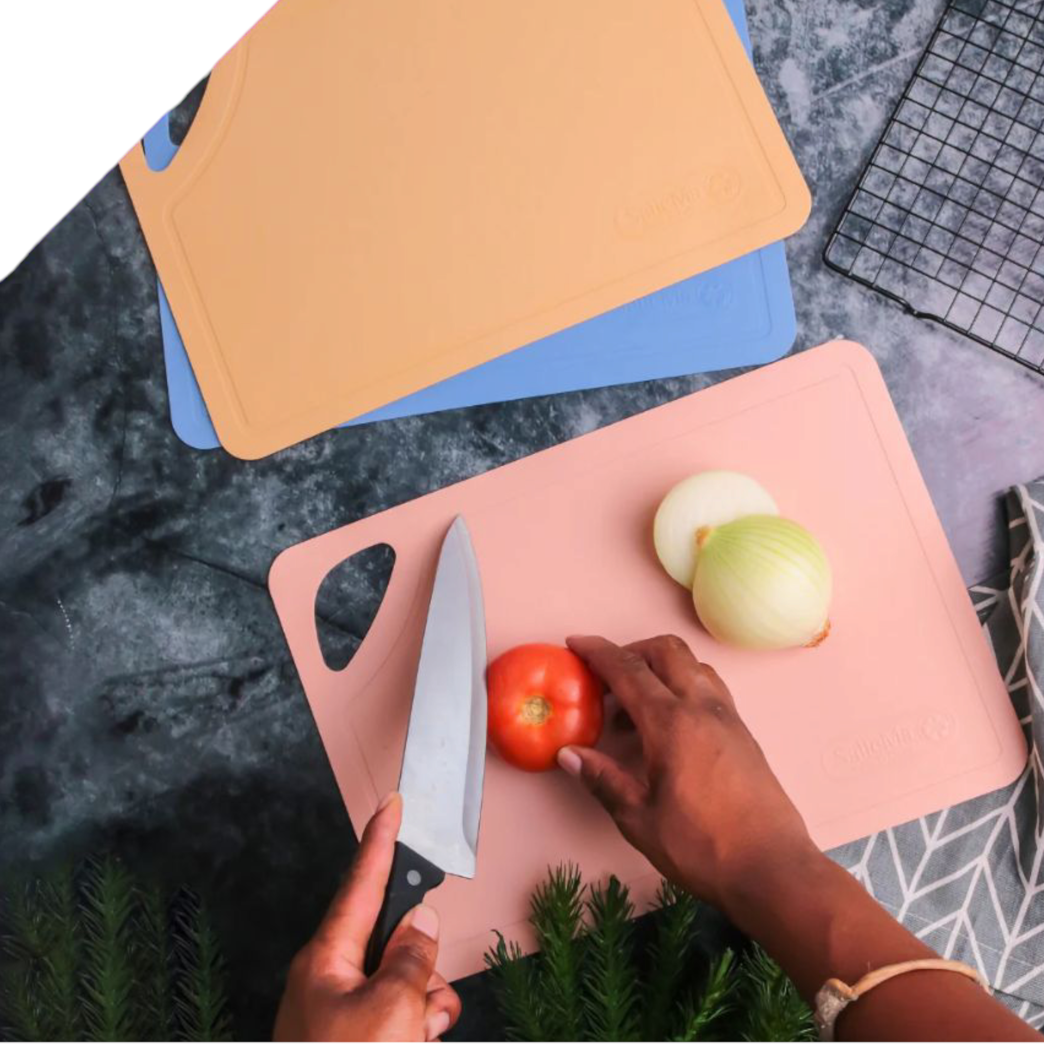 Large Handy Tpu Cutting Board 353x251x0.2cm