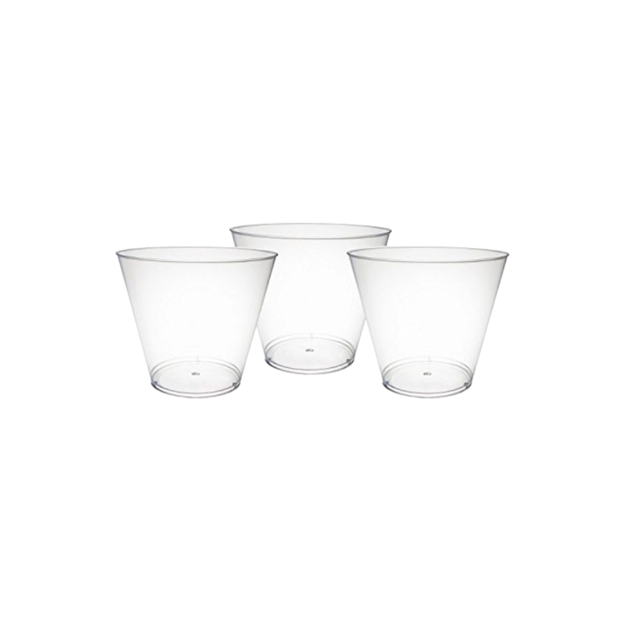 Acrylic Plastic Reusable Dessert/ Drinking Cups 10pack