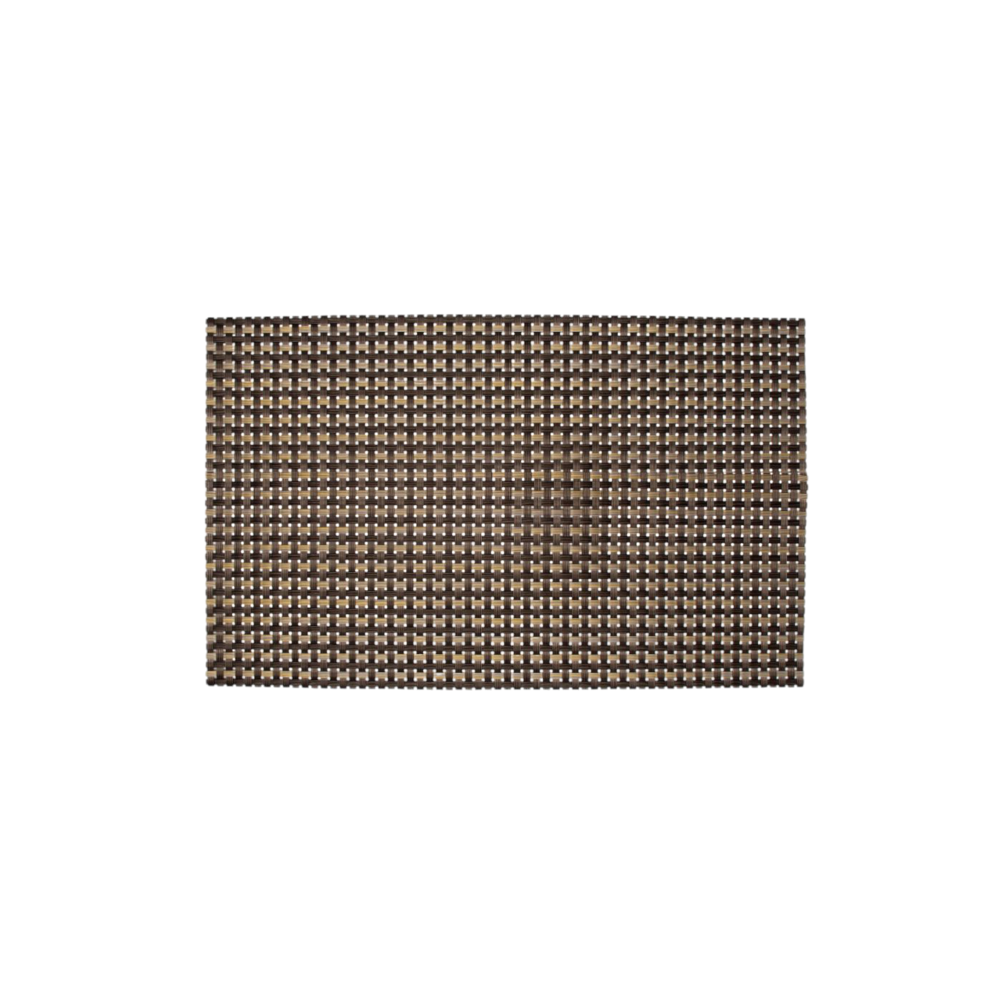 Regent PVC Woven Place Mat Gold/Black/Grey 30x45cm