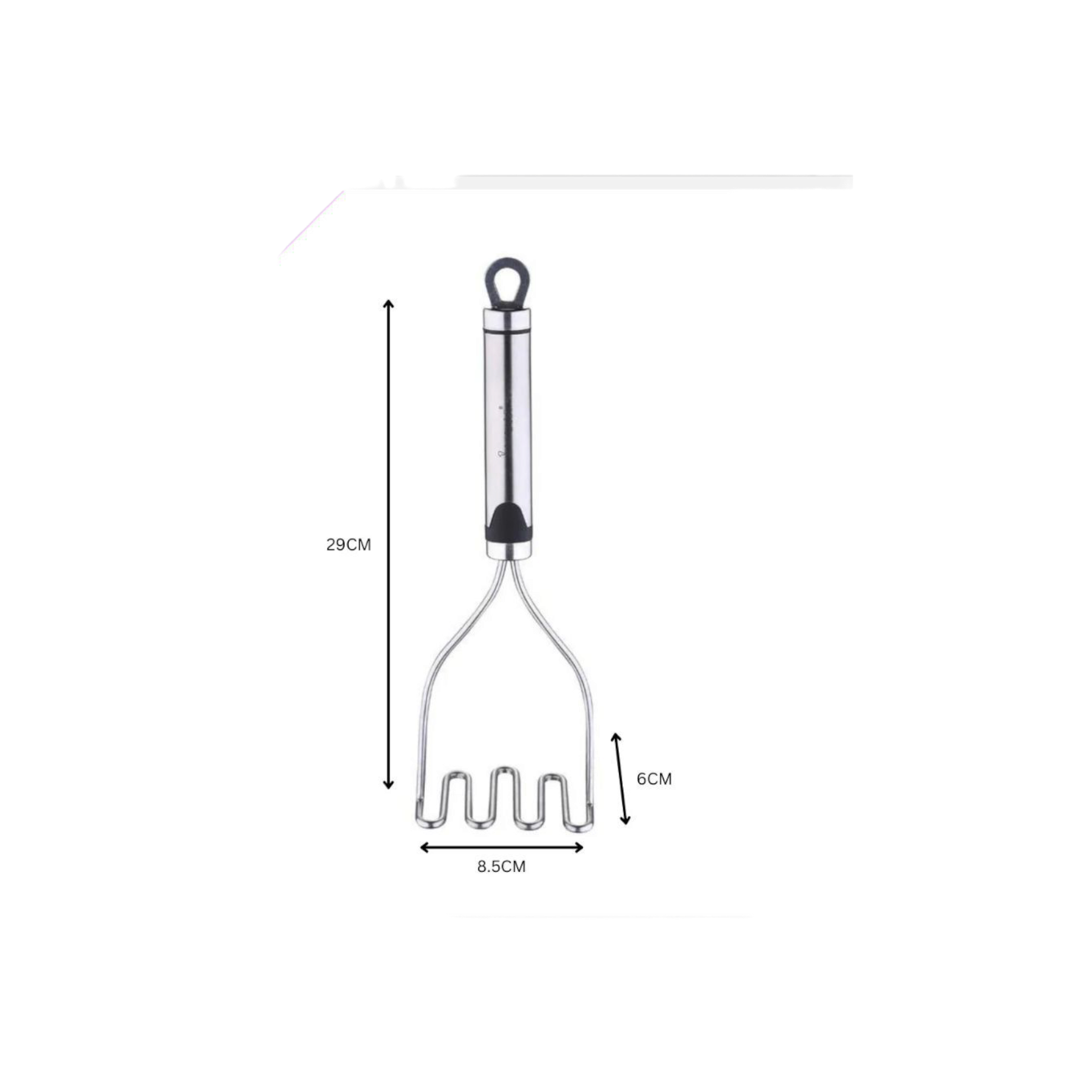 Bergner Gizmo Potato Masher Stainless Steel 29x8.5cm