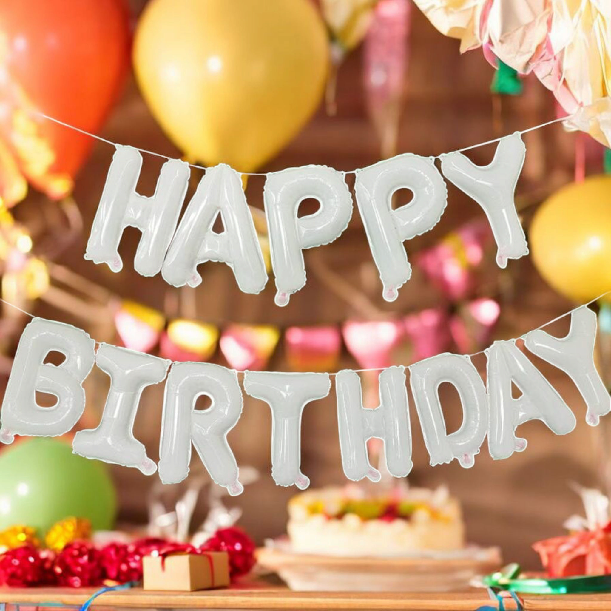 Happy Birthday Foil balloon 16inch 13pcs