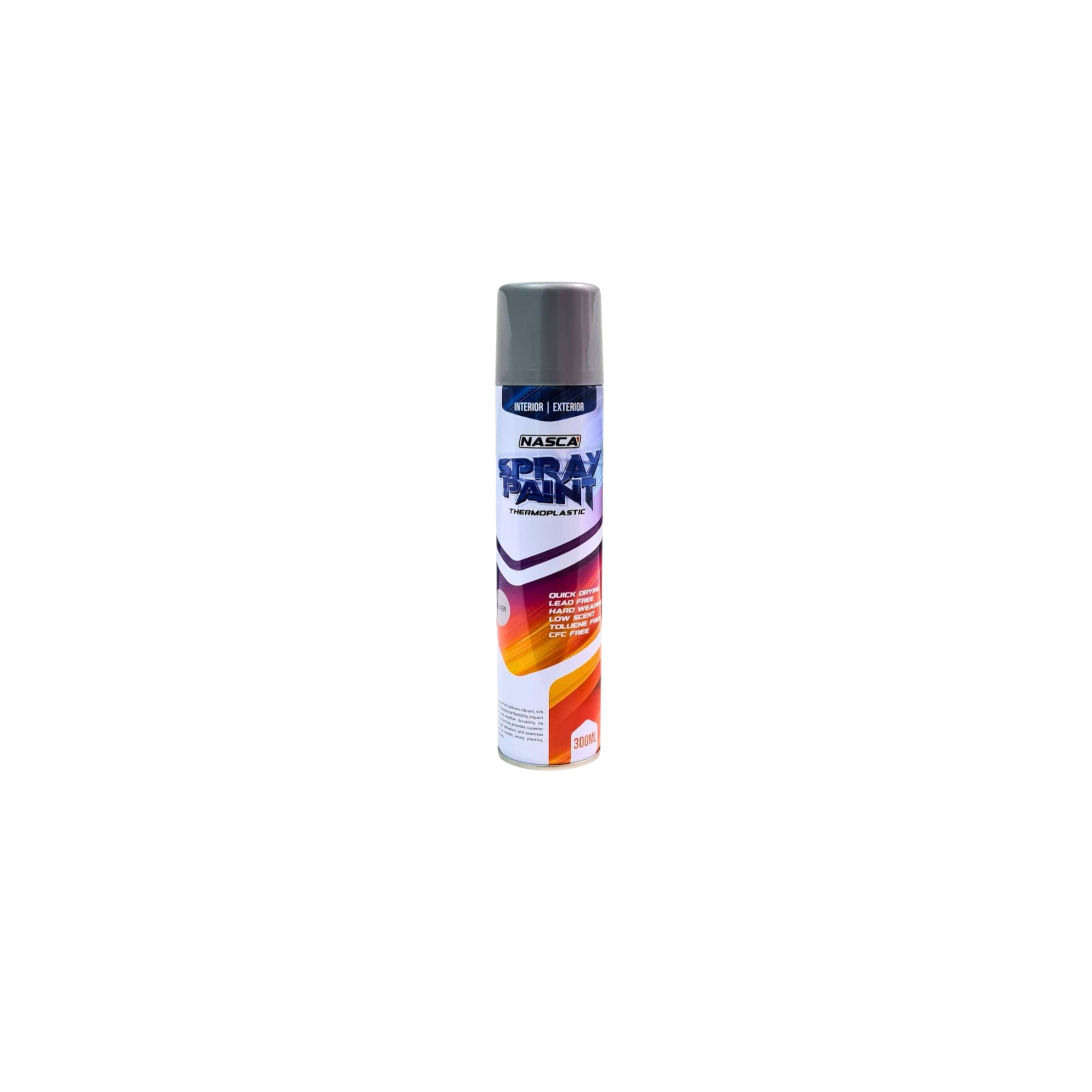 Nasca Spray Paint Thermoplastic 300ml Silver 7122