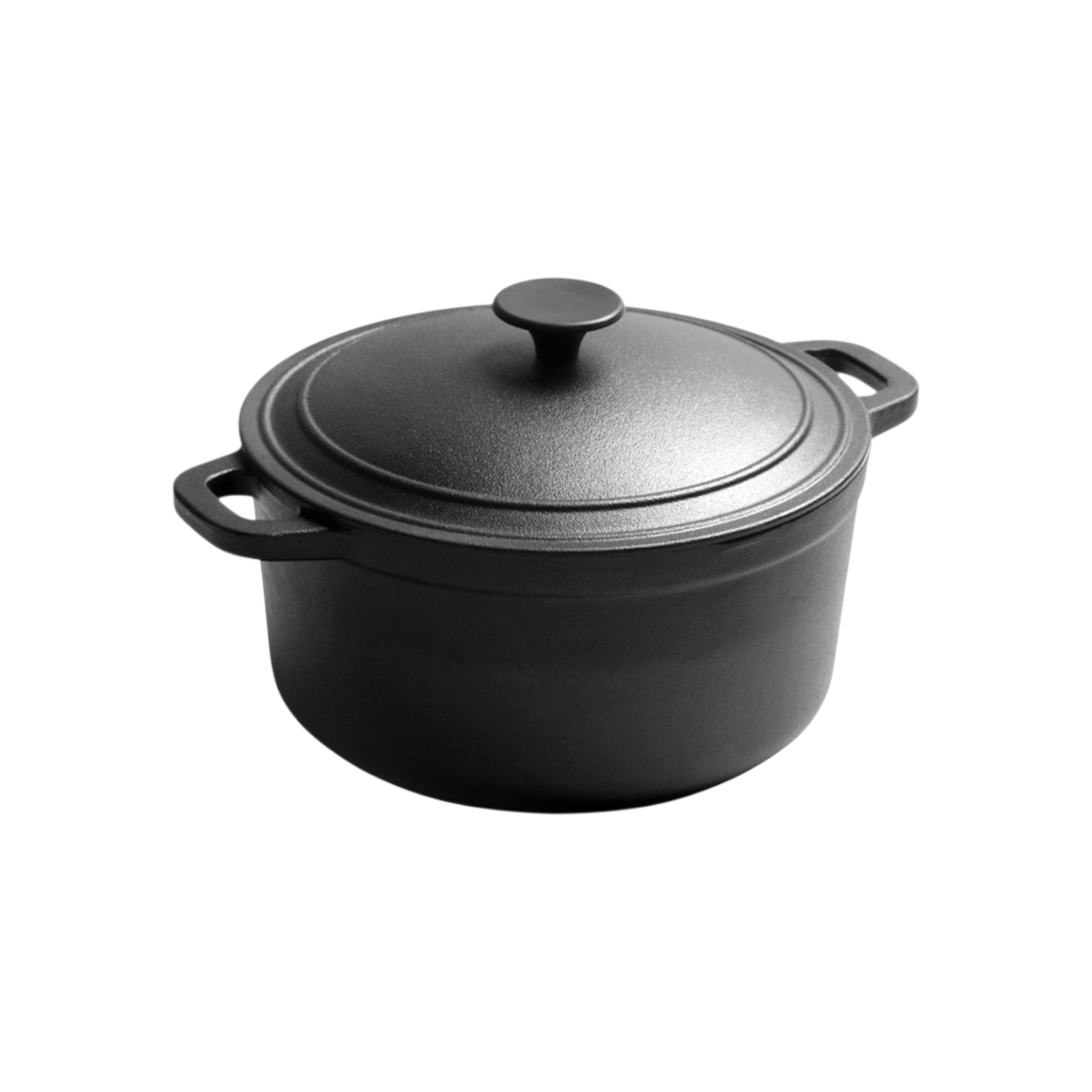 Totai Cast Iron Traditional Dutch Oven Cooking Pot Double Ear Pan 28cm