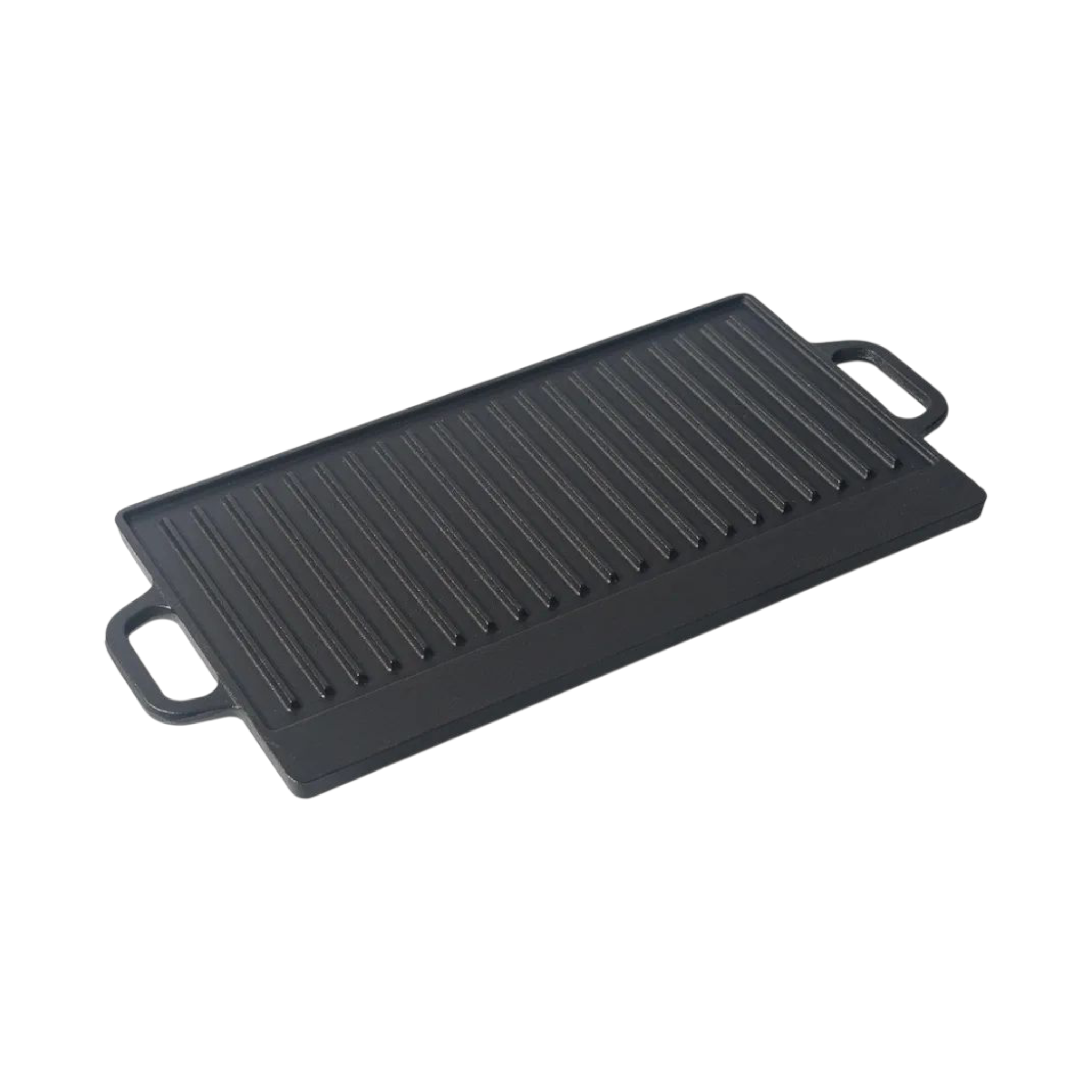 Totai Cast Iron Double Sided Rectangular Pan 42.5x23.5cm