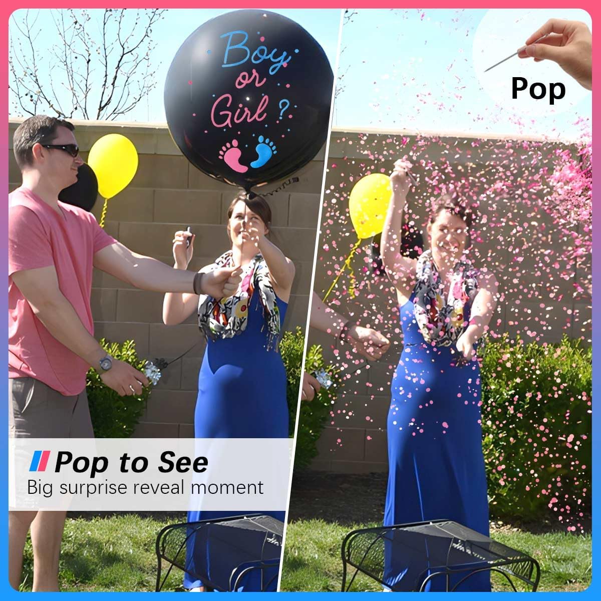 Gender Reveal Party Balloon Boy or Girl