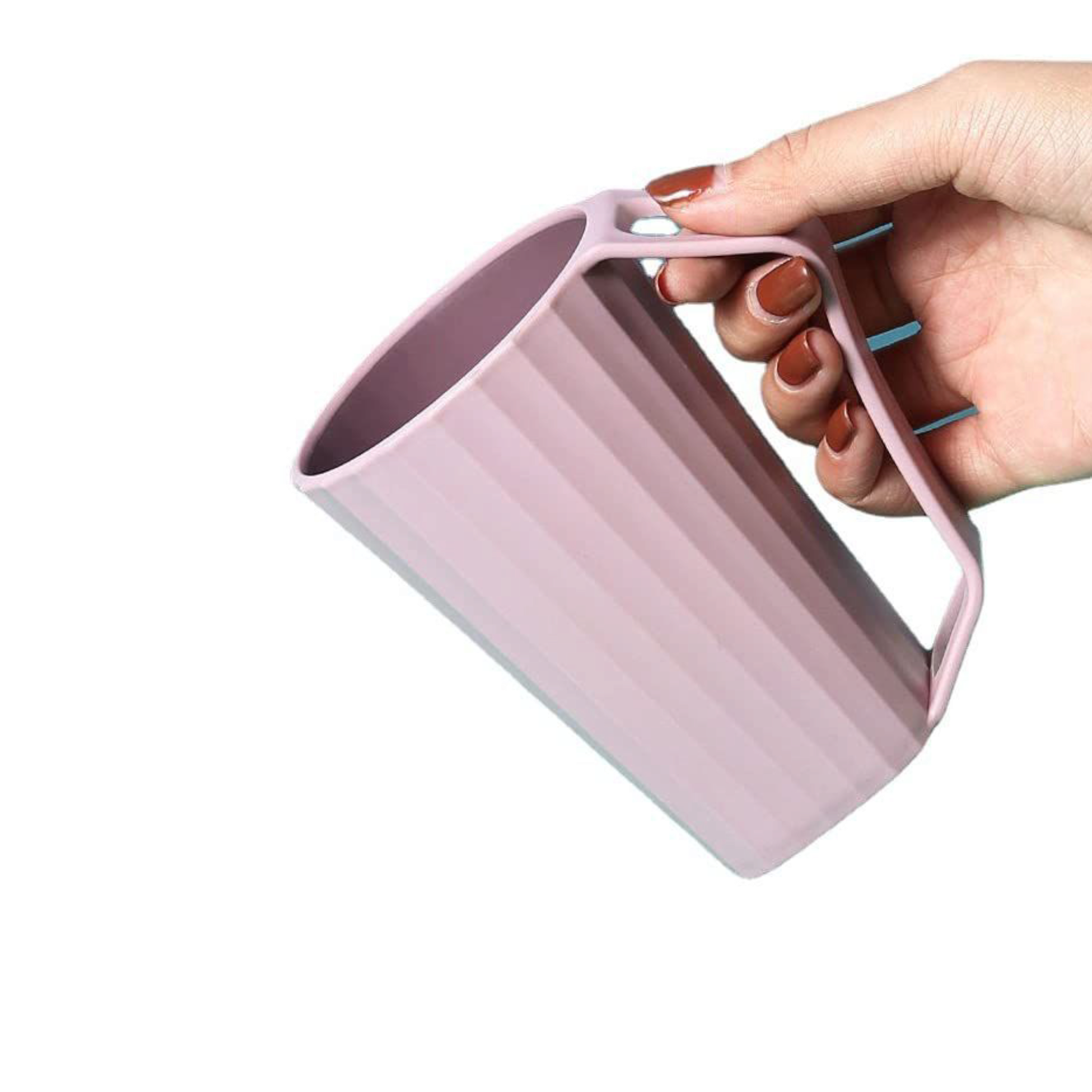 Bathroom Mouth Wash Cup 7.5x11.4cm Plastic Portable