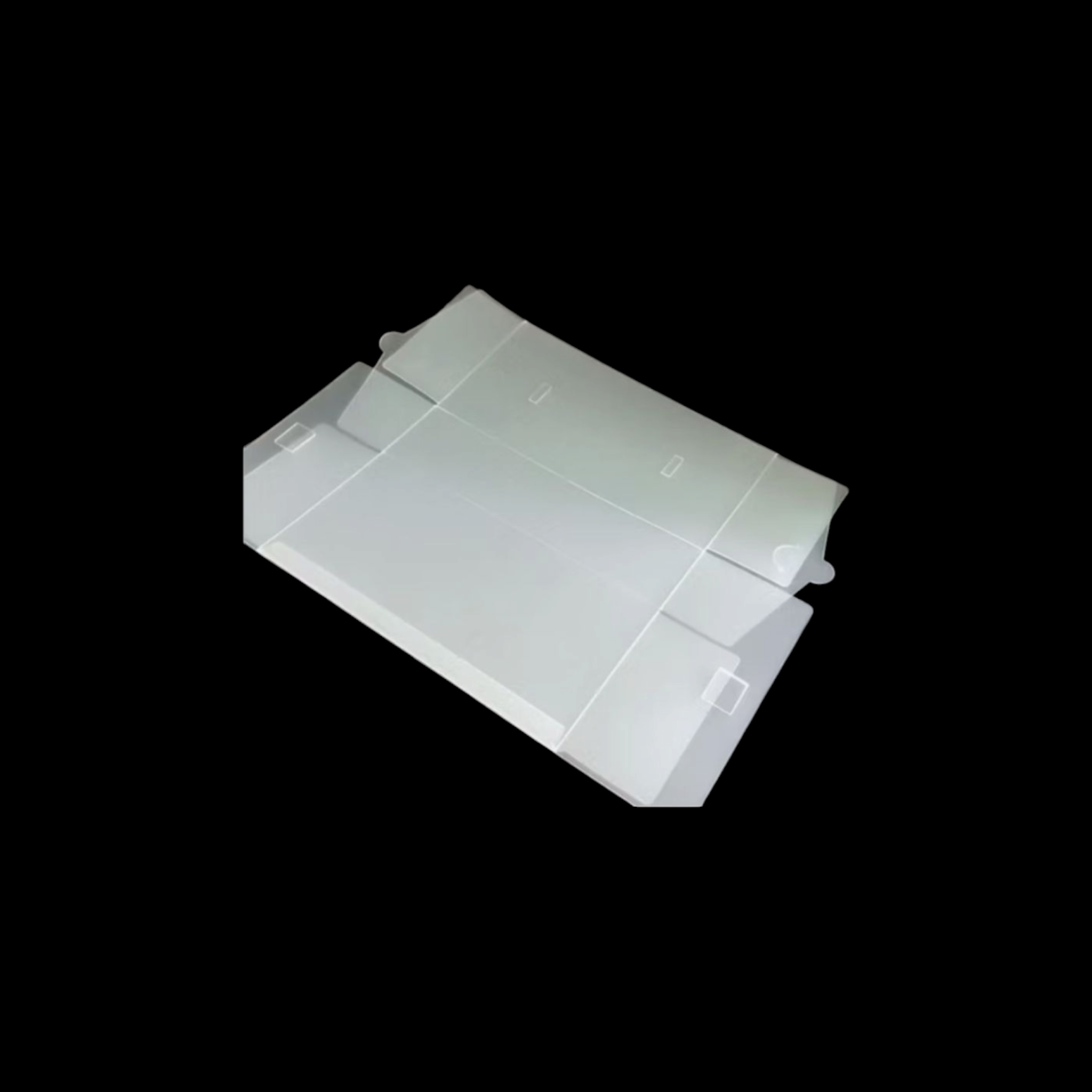 PVC Gift Box Bag with Suitcase Handle - Storage Space Saver