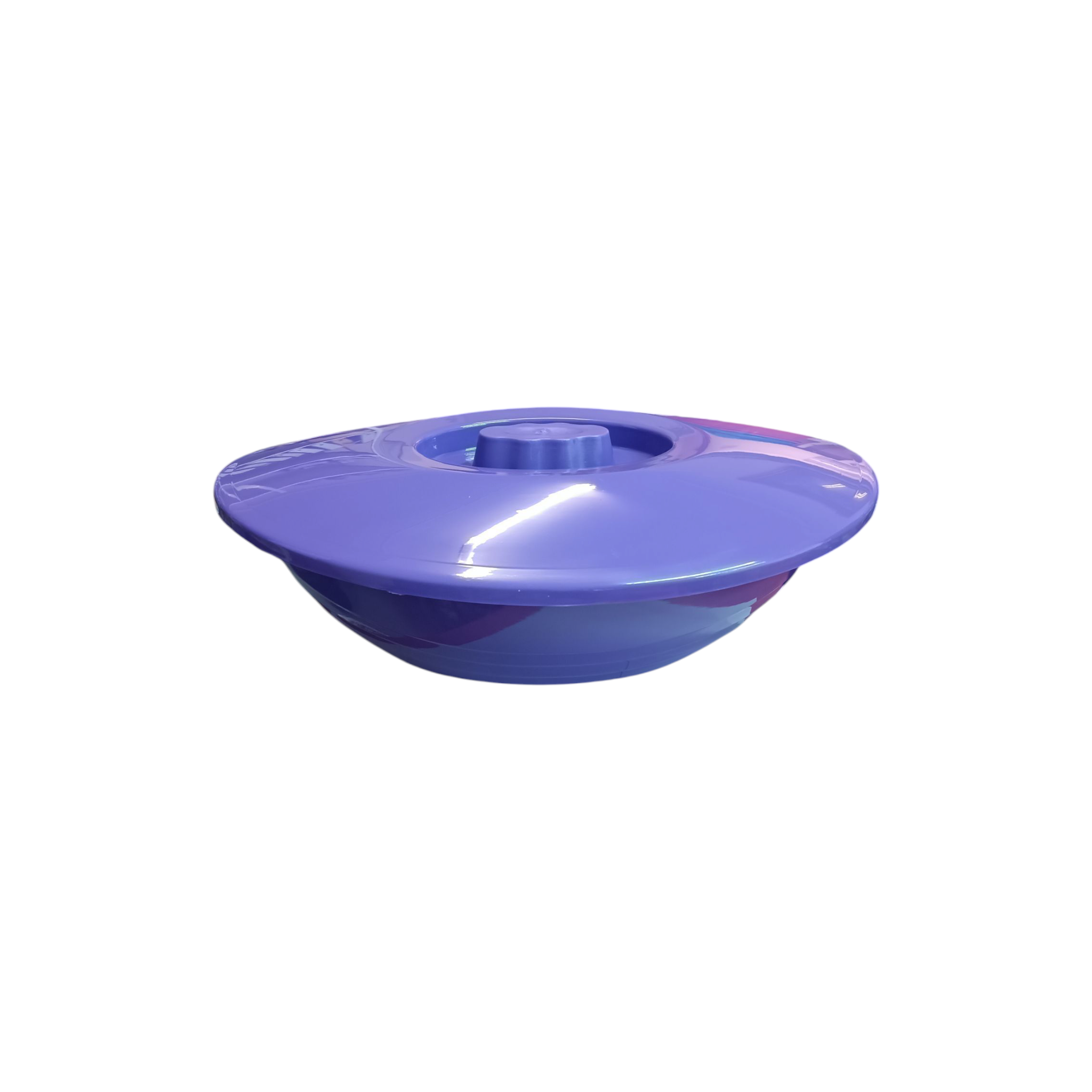 Plastic Oval Nu Salad Bowl Small with Lid Ep 44x14cm
