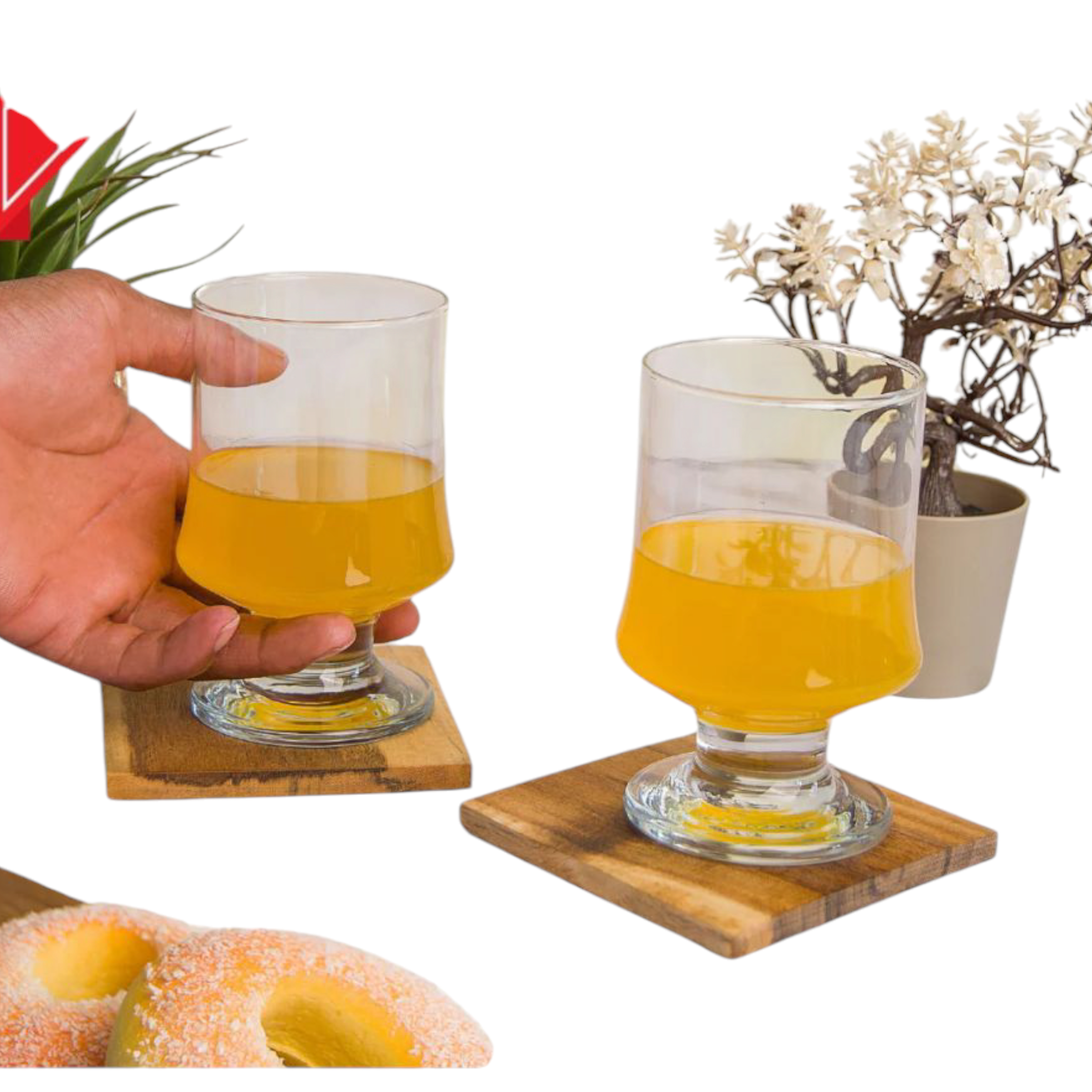 Arya Soft Drink Glass Tumbler 310ml 6Pack