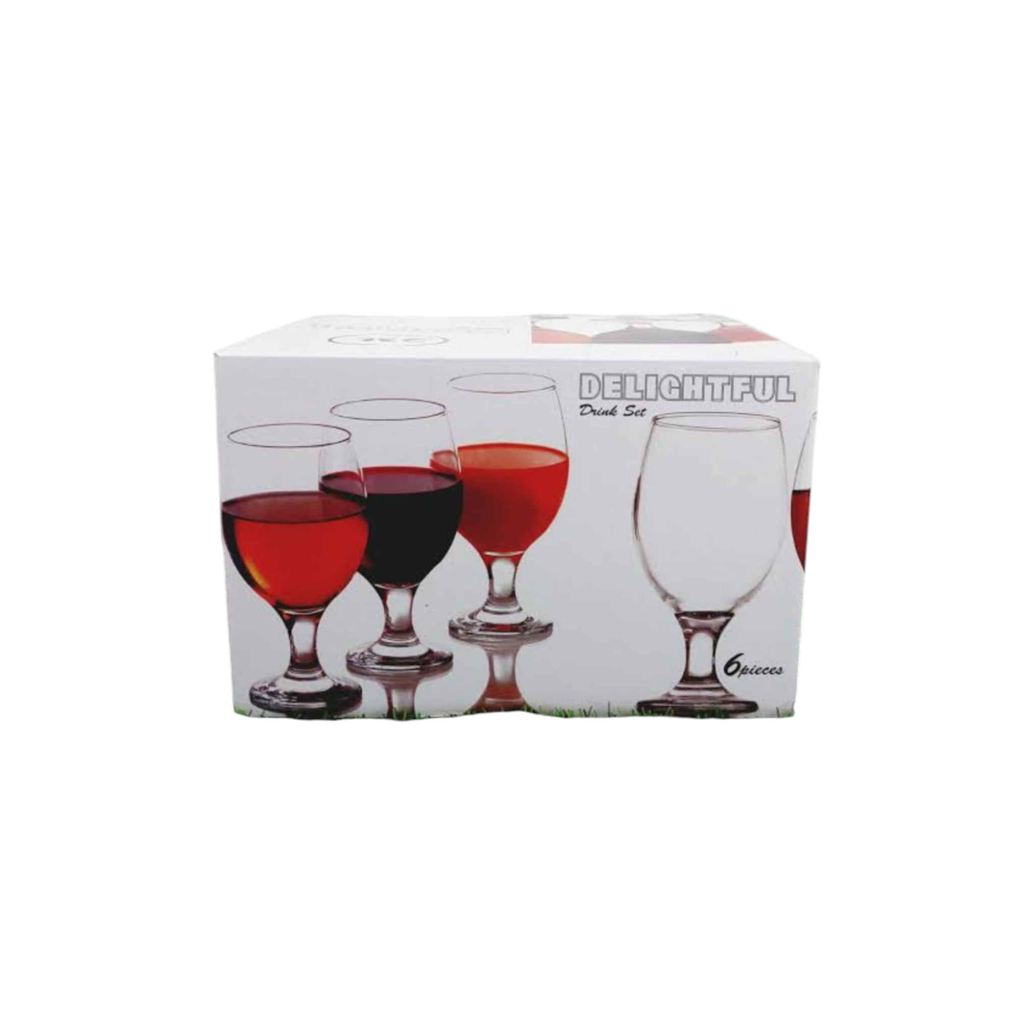 Delightful Wine Glass Tumbler 470ml 6pack SW091B